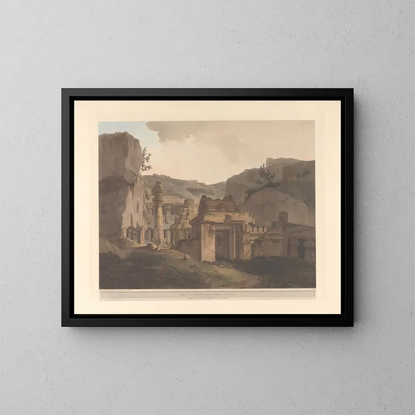 Scène orientale Pl31 - Thomas Daniell — quadro incorniciato alla parete