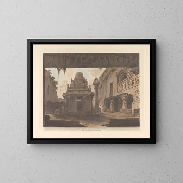 Scène orientale Pl32 - Thomas Daniell — quadro incorniciato alla parete