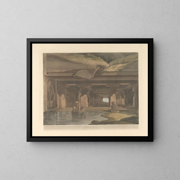 Scène orientale Pl34 - Thomas Daniell — quadro incorniciato alla parete