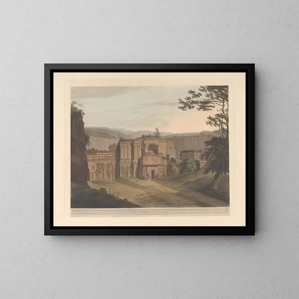 Scène orientale Pl37 - Thomas Daniell — quadro incorniciato alla parete