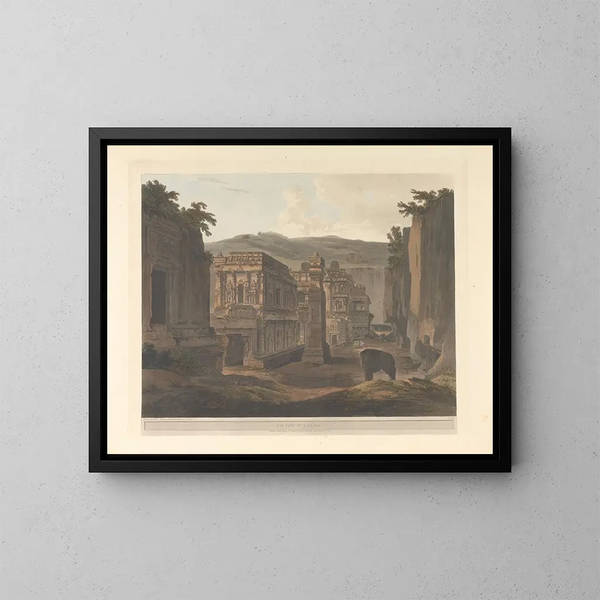 Scène orientale Pl38 - Thomas Daniell — quadro incorniciato alla parete