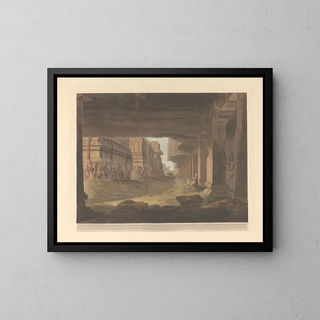 Scène orientale Pl39 - Thomas Daniell — quadro incorniciato alla parete