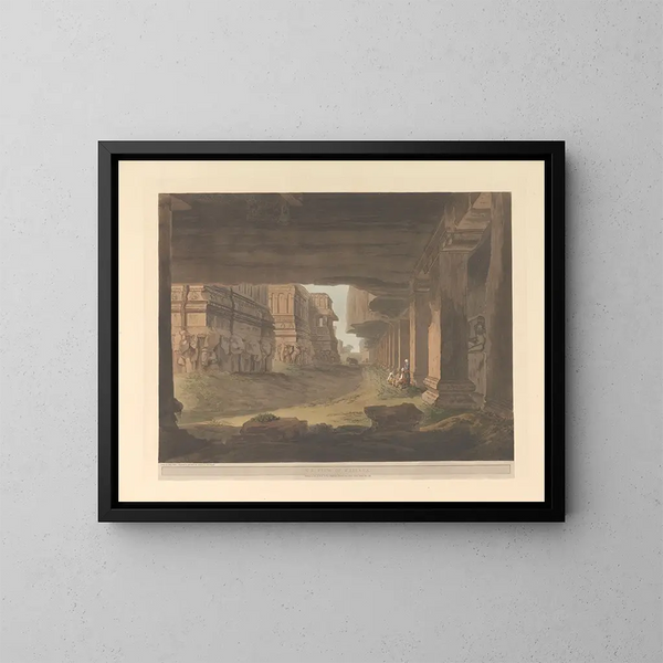 Scène orientale Pl39 - Thomas Daniell — quadro incorniciato alla parete