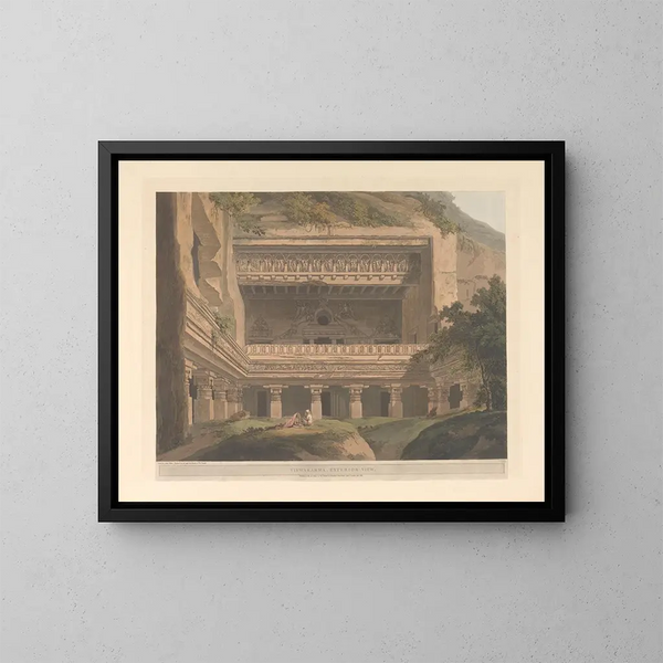 Scène orientale Pl46 - Thomas Daniell — quadro incorniciato alla parete