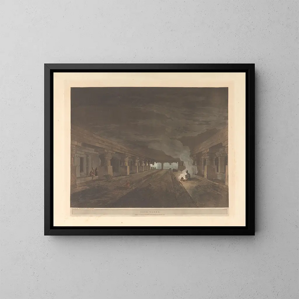 Scène orientale Pl48 - Thomas Daniell — quadro incorniciato alla parete