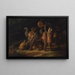 Caccia alla tigre nelle Indie orientali - Thomas Daniell — quadro incorniciato alla parete