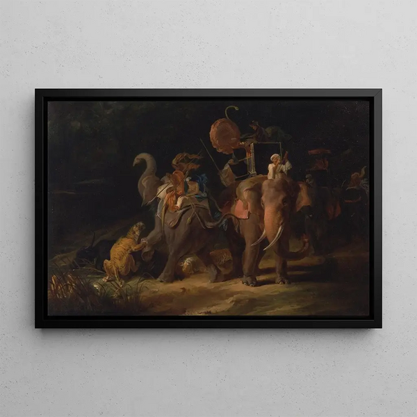 Thomas Daniell - Tiger Hunting in the East Indies.webp