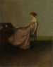 La lettre - Thomas Dewing — vista dell’opera