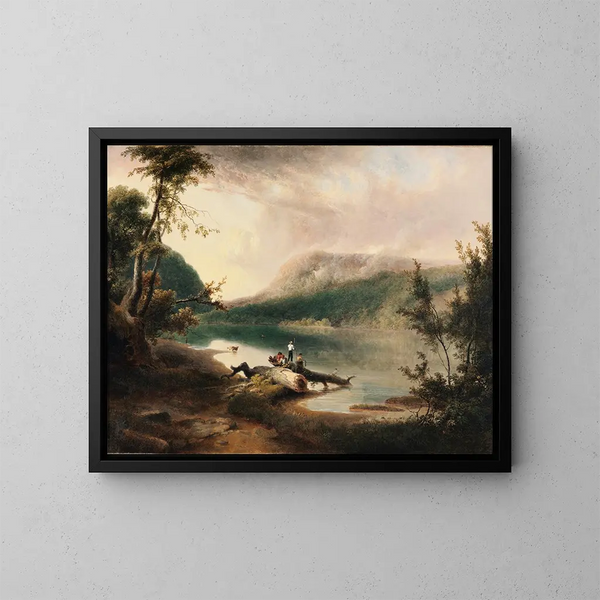 Gorge du Delaware - Thomas Doughty — quadro incorniciato alla parete