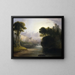 Paesaggio fantastico - Thomas Doughty — quadro incorniciato alla parete
