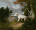 Paesaggio con un cane - Thomas Doughty — vista dell’opera