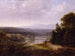 Vista sul fiume con cacciatori e cani - Thomas Doughty — vista dell’opera