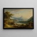 Due pescatori - Thomas Doughty — quadro incorniciato alla parete