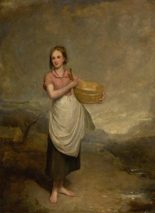 Thomas Duncan - A milkmaid in a landscape.webp