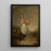 Una lattaia in un paesaggio - Thomas Duncan — quadro incorniciato alla parete