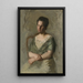 Madame William Shaw Ward - Thomas Eakins — quadro incorniciato alla parete