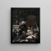 Ritratto del Dott. Samuel D. Gross - Thomas Eakins — quadro incorniciato alla parete