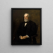 Ritratto di John B. Gest - Thomas Eakins — quadro incorniciato alla parete