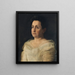Ritratto di Mme Matilda Searight - Thomas Eakins — quadro incorniciato alla parete
