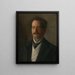Ritratto di Samuel Myers - Thomas Eakins — quadro incorniciato alla parete