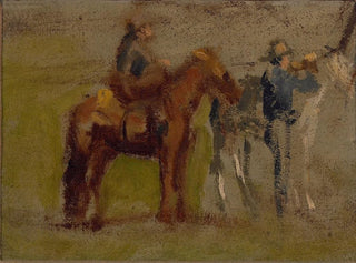 Studio per Cowboys nei Badlands - Thomas Eakins — vista dell’opera