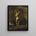 Studio per William Rush scolpendo la sua figura allegorica del fiume Schuylkill - Thomas Eakins — quadro incorniciato alla parete