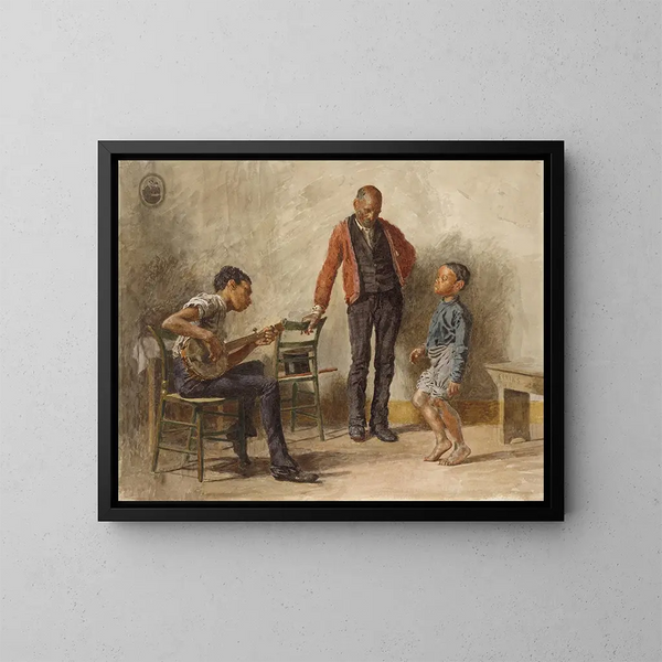 La leçon de danse - Thomas Eakins — quadro incorniciato alla parete