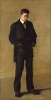 Il pensatore Ritratto di Louis N Kenton - Thomas Eakins — vista dell’opera