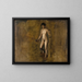 Il modello di William Rush - Thomas Eakins — quadro incorniciato alla parete