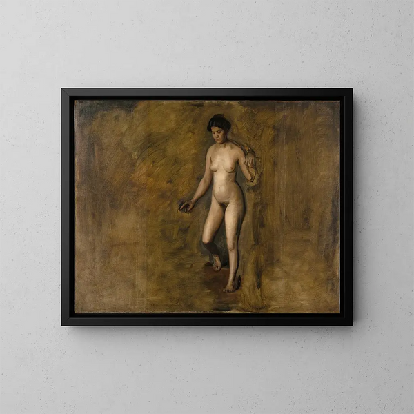 Il modello di William Rush - Thomas Eakins — quadro incorniciato alla parete