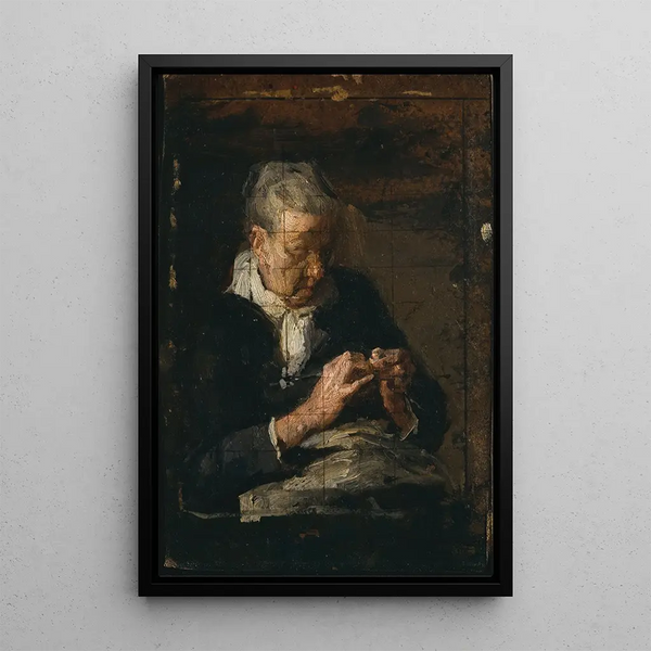 Thomas Eakins - Woman Knitting.webp