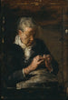 Femme tricotant - Thomas Eakins — vista dell’opera
