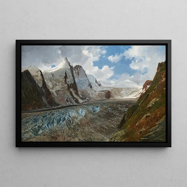 Thomas Ender - Der Groglockner mit der Pasterze.webp