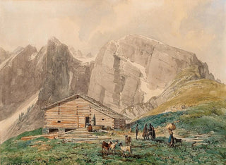 Fortezza di San Pietroburgo vicino a Silz in Tirolo - Thomas Ender — vista dell’opera