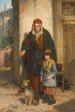Un povero mendicante Bodie - Thomas Faed — vista dell’opera