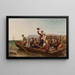 Émigration, il giorno della partenza: Buon Cielo, quali dolori oscurarono questo giorno di partenza, ecc. Goldsmith - Thomas Falcon Marshall — quadro incorniciato alla parete