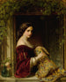 En attendant - Thomas Francis Dicksee — vista dell’opera