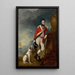 Un ufficiale del 4° Reggimento di fanteria - Thomas Gainsborough — quadro incorniciato alla parete