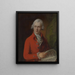 Charles Rousseau Burney 1747-1819 - Thomas Gainsborough — quadro incorniciato alla parete