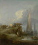 Scène costiera con navi e bestiame - Thomas Gainsborough — vista dell’opera