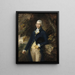 Francis Basset, Lord de Dunstanville - Thomas Gainsborough — quadro incorniciato alla parete
