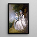 Hester Comtesse di Sussex e sua figlia Lady Barbara Yelverton - Thomas Gainsborough — quadro incorniciato alla parete