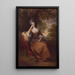 Lady Anne Hamilton - Thomas Gainsborough — quadro incorniciato alla parete
