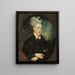 Lady Georgiana Poyntz Contessa Spencer - Thomas Gainsborough — quadro incorniciato alla parete