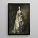 Maria Lady Eardley 1743 1794 - Thomas Gainsborough — quadro incorniciato alla parete