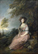 Mme Richard Brinsley Sheridan - Thomas Gainsborough — vista dell’opera
