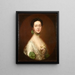 Mme William Monck - Thomas Gainsborough — quadro incorniciato alla parete