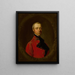 Ritratto del colonnello onorevole Charles Hamilton - Thomas Gainsborough — quadro incorniciato alla parete