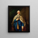 Ritratto di Giorgio III del Regno Unito in abito parlamentare - Thomas Gainsborough — quadro incorniciato alla parete