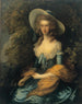 Ritratto di Mlle Evans - Thomas Gainsborough — vista dell’opera